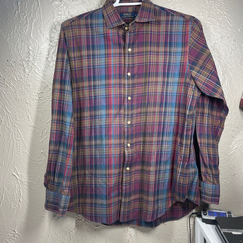 Polo Ralph Lauren plaid men’s‎ size large